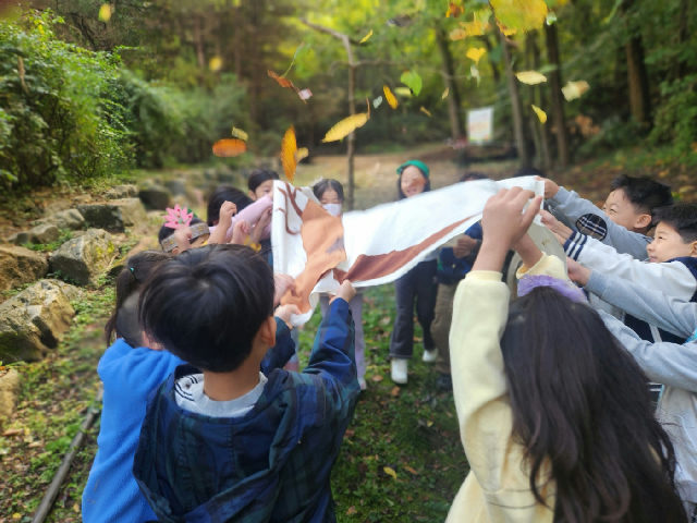 대모산 11월 행복한 숲 포스터